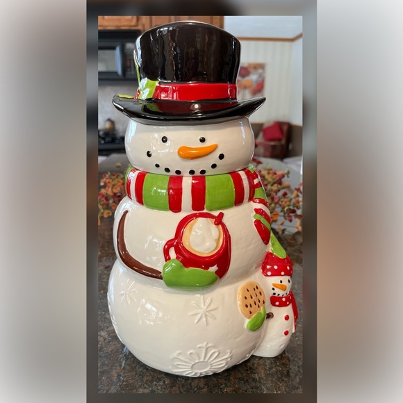 Cheryl’s Other - Cheryl’s-Vintage Snowman Cookie Jar